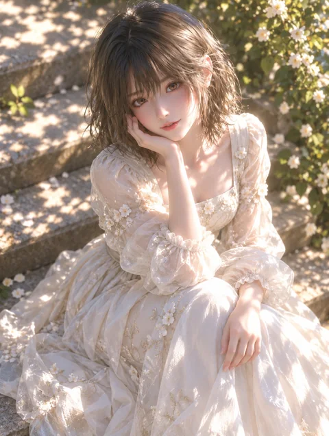 花园小憩